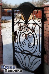 Ковані брами (ворота) - кузня Лаврика, Львів