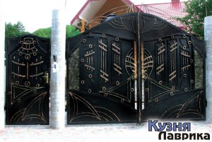 Ковані брами (ворота) - кузня Лаврика, Львів