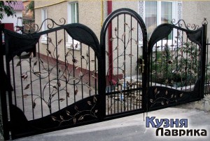 Ковані брами (ворота) - кузня Лаврика, Львів