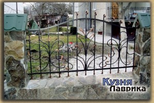 Кований забор (огорожа) - кузня Лаврика, Львів