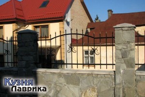 Кований забор (огорожа) - кузня Лаврика, Львів