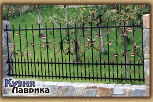 Кований забор (огорожа) - кузня Лаврика, Львів