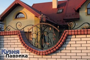 Кований забор (огорожа) - кузня Лаврика, Львів